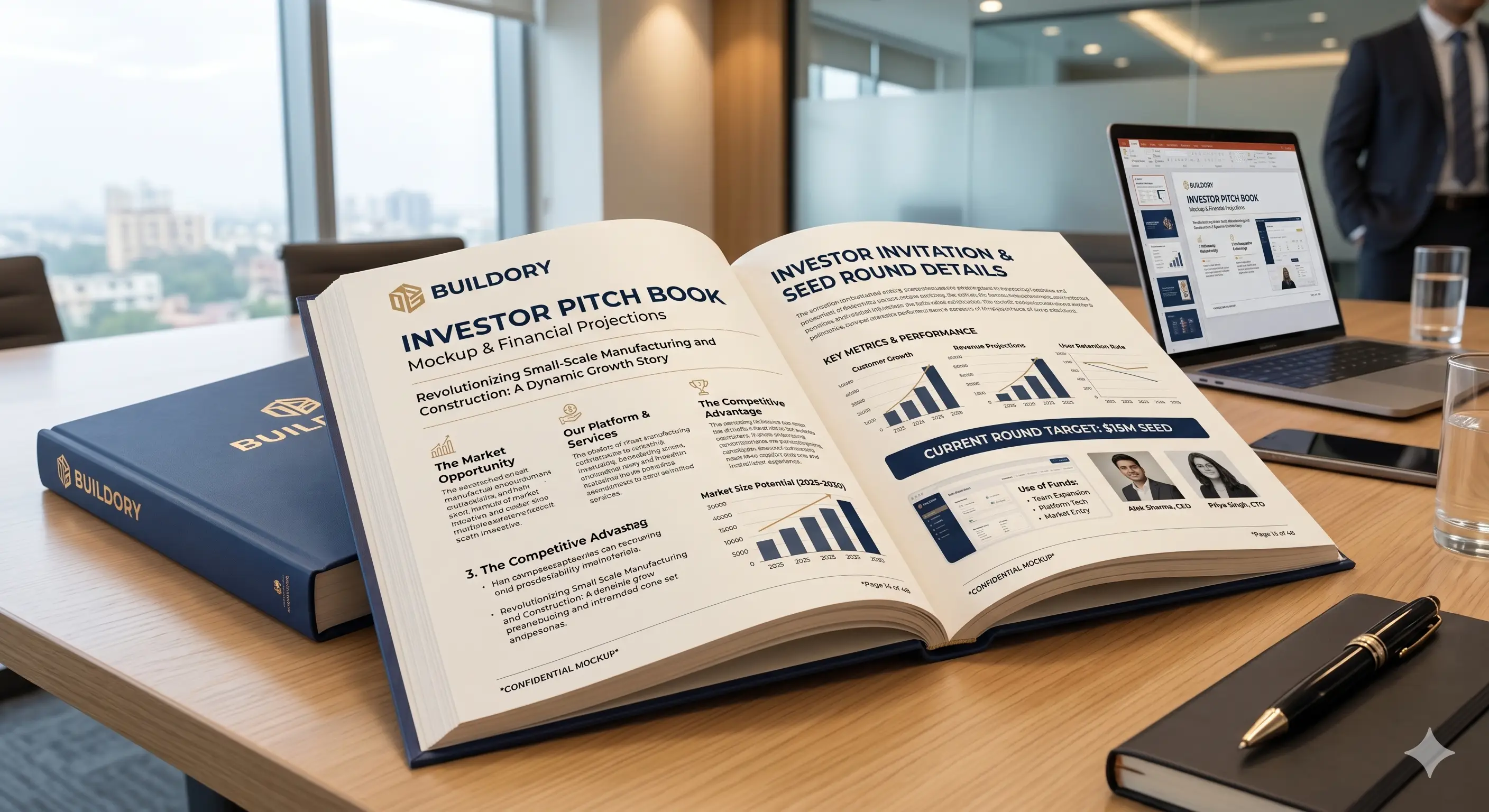 Investor Pitch Books, Conference Collateral