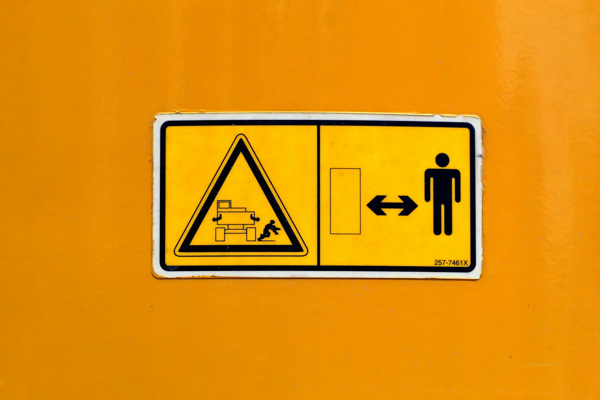 Heavy Machinery Decals & Labels